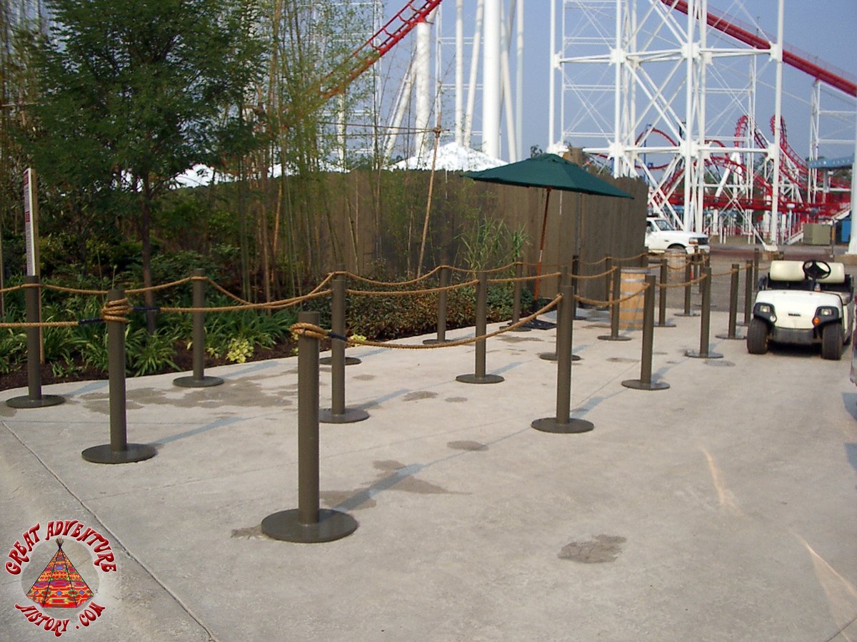 Kingda Ka Original Queue At Six Flags Great Adventure